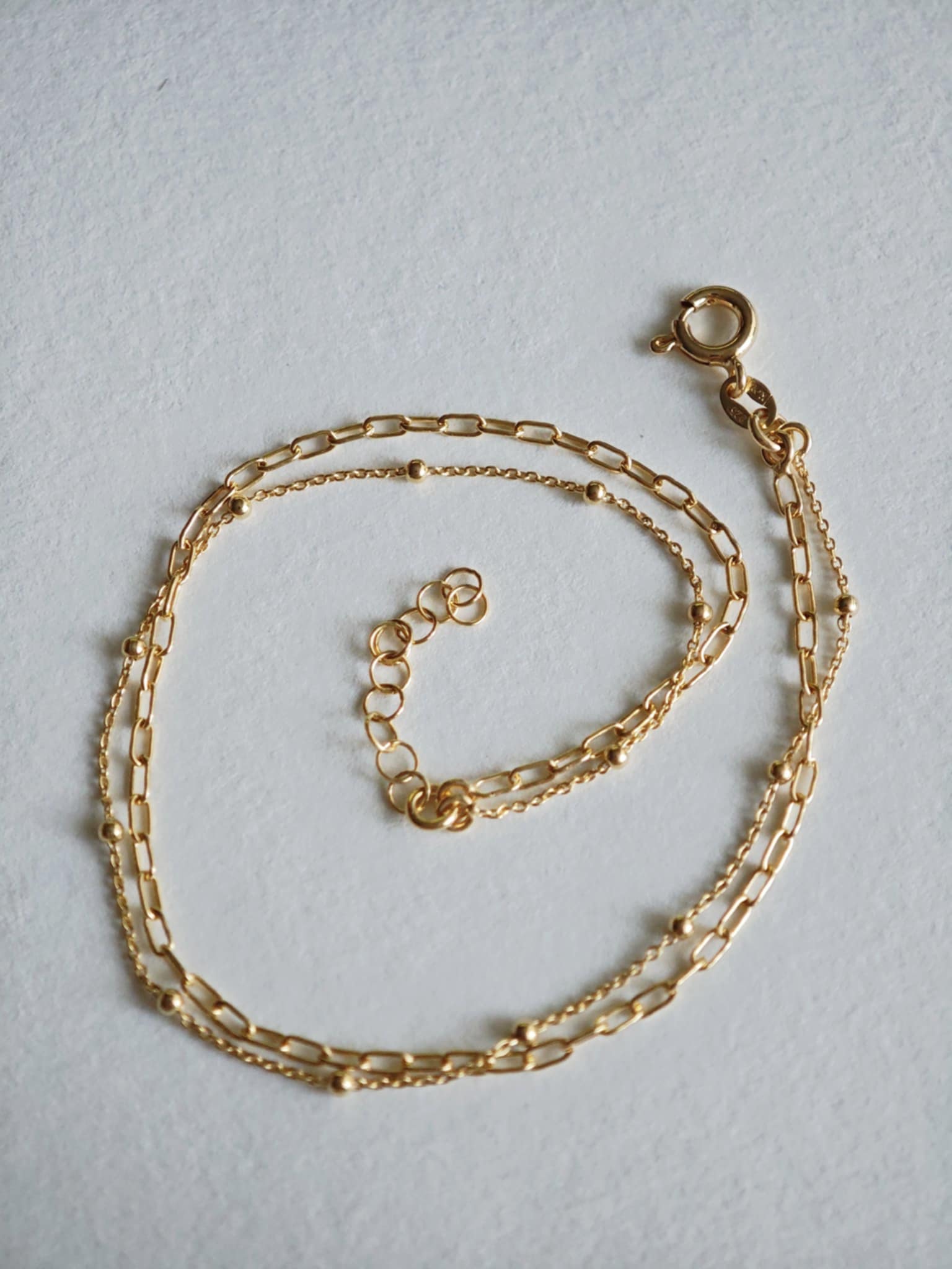 Hõbedast jalakett ülekullatud (2) Hõbedast jalakett ülekullatud (2)